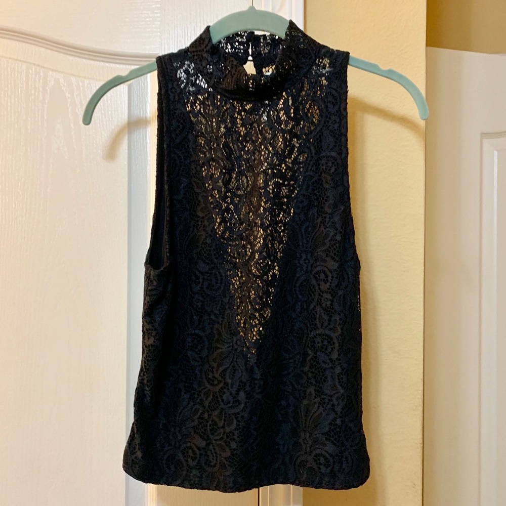 Kimchi Blue |  Urban Outfitters Lace Crop Top.